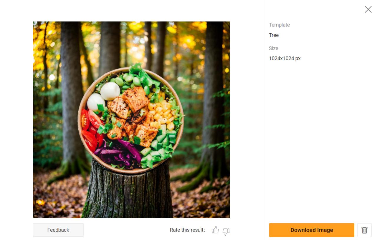 Nature Style food photography Background